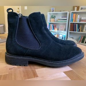 Softt Suede Leather chelsea boot 8.5